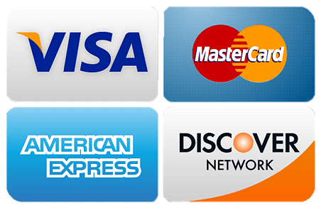 Credit Cards Accepted